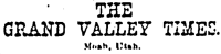 Grand Valley Times